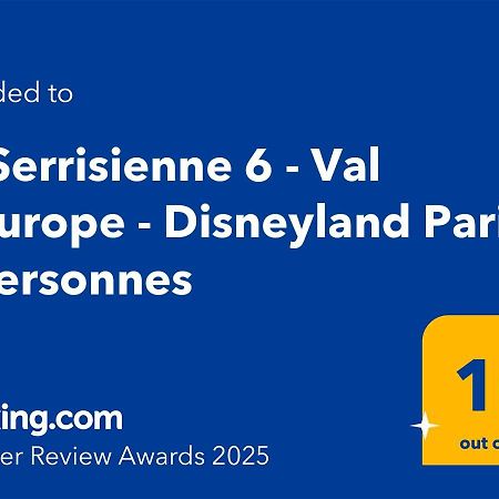 La Serrisienne 6 - Val D'Europe - Disneyland Paris - 9 Personnes Chessy  Ngoại thất bức ảnh